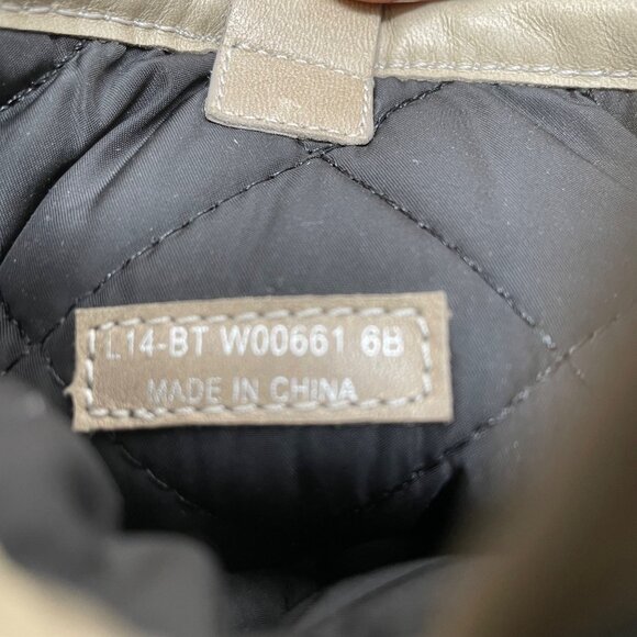 Cole Haan ZeroGrand Boot Size 6 Roper Quilted Round Toe Mid-Calf Suede Leather - Picture 10 of 11